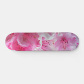 Gevallen roze bloesems persoonlijk skateboard (Horizontaal)