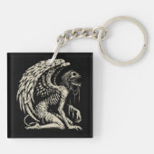 Gevallen Serafijn Sleutelhanger (Achterkant)