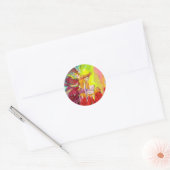GEVALLEN VAN DAWN-/STROOMVRIJE Fantasy Ronde Sticker (Envelop)