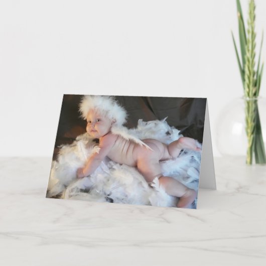 Gevallen van Hemel Feestdagen Kaart (Voorkant)