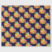 GEVALLEN VAN HET DAWN-hart Cadeaupapier (Vlak)