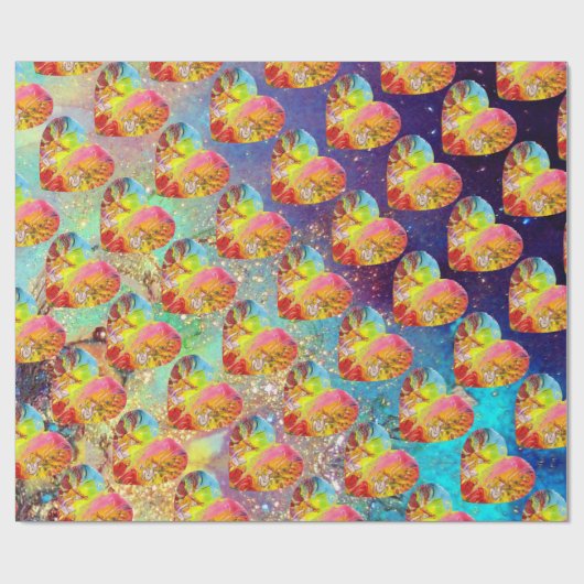 GEVALLEN VAN HET DAWN-hart Cadeaupapier (Vlak)