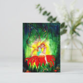 GEVALLEN VAN RISES UITNODIGING BRIEFKAART (Staand voorkant)