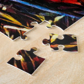 Gevallen zonneschijn  legpuzzel (Zijkant)