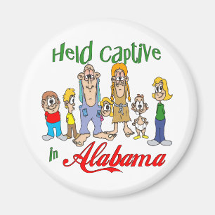 Gevangen gehouden in Alabama Magneet