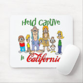 Gevangen gehouden in Californië Muismat (Met muis)