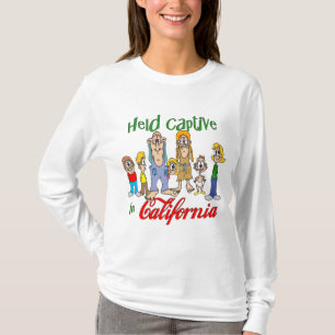 Gevangen gehouden in Californië T-shirt