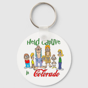 Gevangen gehouden in Colorado Sleutelhanger
