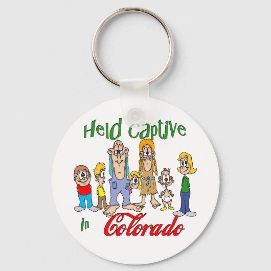 Gevangen gehouden in Colorado Sleutelhanger (Voorkant)