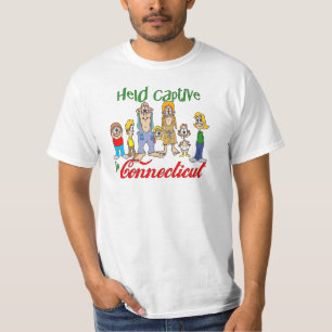 Gevangen gehouden in Connecticut T-shirt