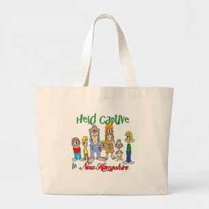 Gevangen gehouden in New Hampshire Grote Tote Bag