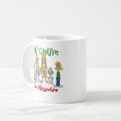 Gevangen gehouden in New Hampshire Koffiemok (Voorkant links)