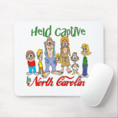 Gevangen gehouden in North Carolina Muismat (Met muis)