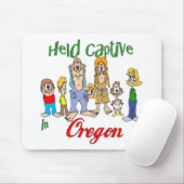 Gevangen gehouden in Oregon Muismat (Met muis)