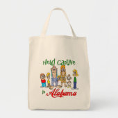 Gevangen genomen in Alabama Tote Bag (Voorkant)