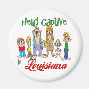 Gevangen genomen in Louisiana Magneet