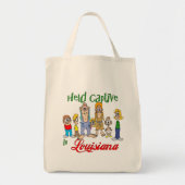 Gevangen genomen in Louisiana Tote Bag (Voorkant)