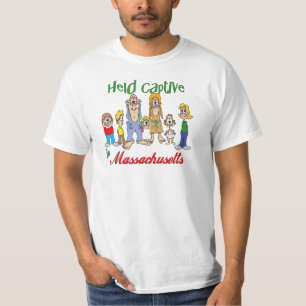Gevangen genomen in Massachusetts T-shirt
