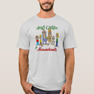 Gevangen genomen in Massachusetts T-shirt