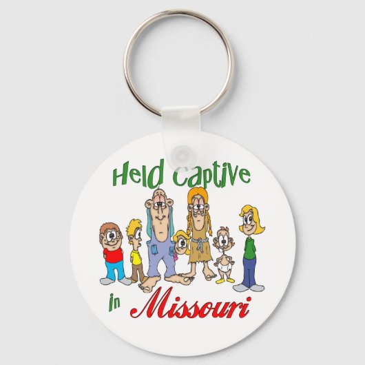 Gevangen genomen in Missouri Sleutelhanger (Voorkant)