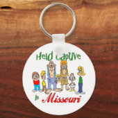 Gevangen genomen in Missouri Sleutelhanger (Voorkant)