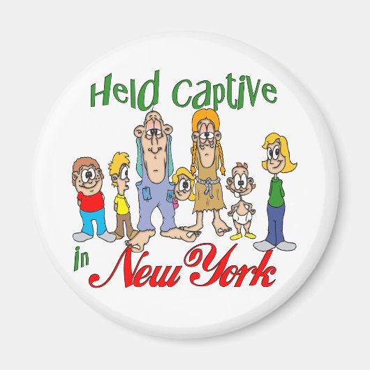 Gevangen genomen in New York Magneet (Voorkant)