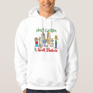 Gevangen genomen in North Dakota Hoodie