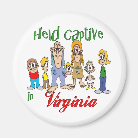 Gevangen genomen in Virginia Magneet (Voorkant)