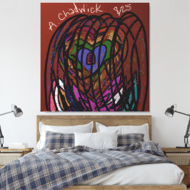 Gevangen Hart Canvas Afdruk