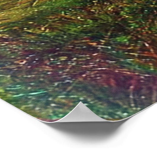 Gevangen in bubbels poster (Hoek)