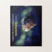 Gevangen in de act zeeleguaan legpuzzel (Verticaal)