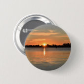 Gevangen in de Sunset Badge Ronde Button 5,7 Cm (Voorkant /achterkant)