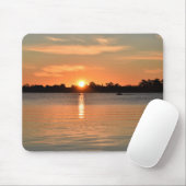 Gevangen in de Sunset Mousepad Muismat (Met muis)