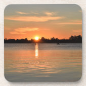 Gevangen in de Sunset Plastic Onderzetters (Voorkant)