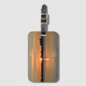 Gevangen in het Sunset Bagagelabel (Voorkant (verticaal))