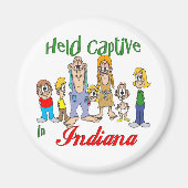 Gevangen in Indiana Magneet (Voorkant)