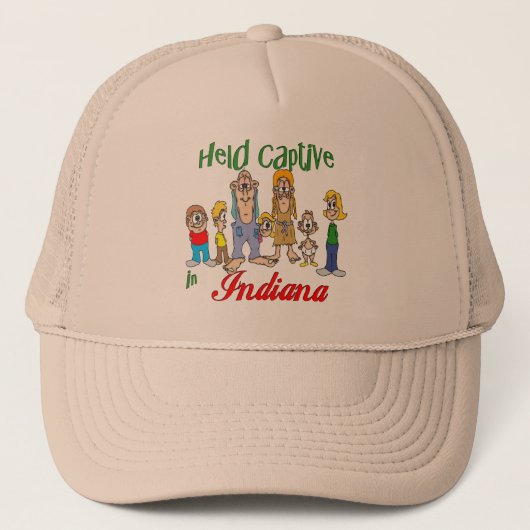 Gevangen in Indiana Trucker Pet (Voorkant)
