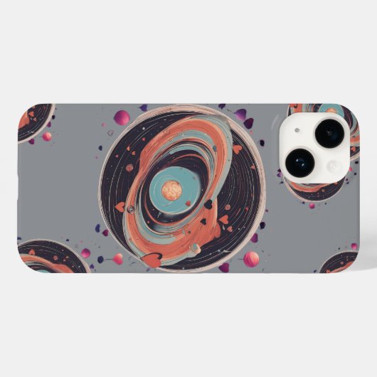 💖🌠 "Gevangen in je baan" Case-Mate iPhone Case (Achterkant (horizontaal))
