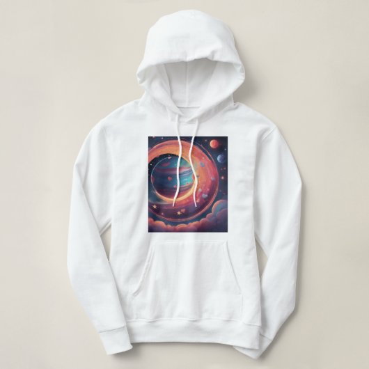 💖🌠 "Gevangen in je baan" Hoodie (Design voorkant)
