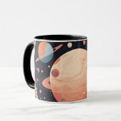 💖🌠 "Gevangen in je baan" Mok (Voorkant links)