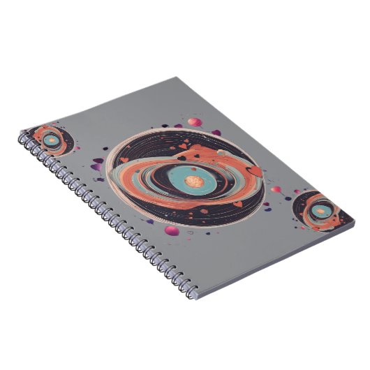 💖🌠 "Gevangen in je baan" Notitieboek (Rechterzijde)