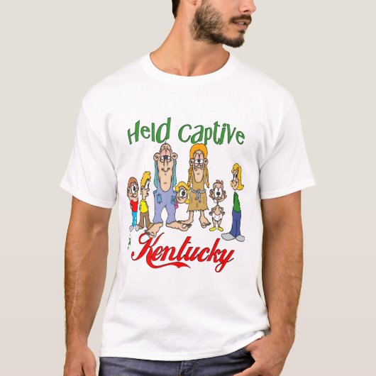 Gevangen in Kentucky T-shirt (Voorkant)