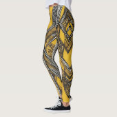 Gevangen in Mustard AI-Leggings Leggings (Links)