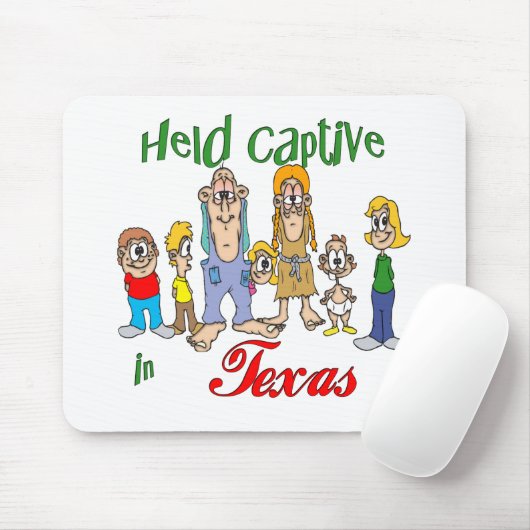 Gevangen in Texas Muismat (Met muis)