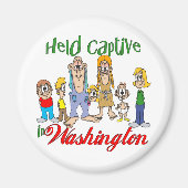 Gevangen in Washington Magneet (Voorkant)