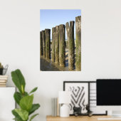 Gevangen op het strand poster (Thuiskantoor)