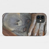 Gevangen vrouwelijke Sumatraanse orang-oetan Case-Mate iPhone Case (Achterkant (horizontaal))