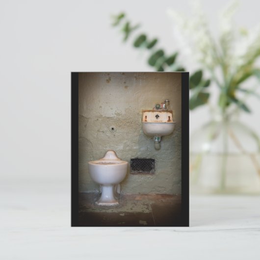 Gevangencel Alcatraz Briefkaart (Staand voorkant)