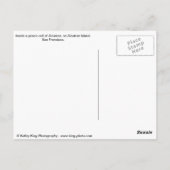 Gevangencel Alcatraz Briefkaart (Achterkant)