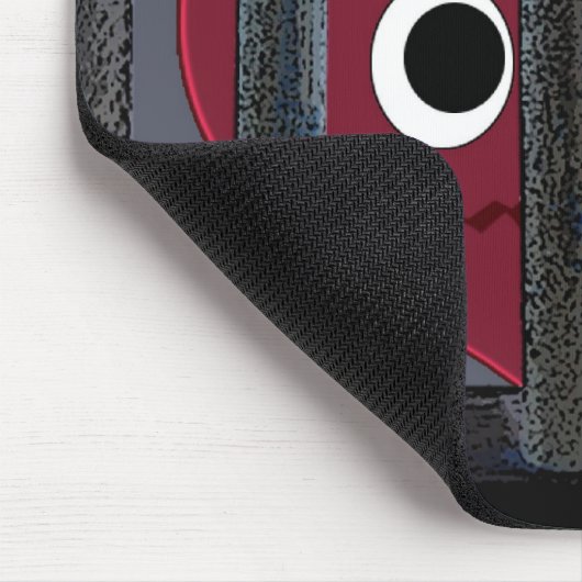 Gevangend hart Mousepad Muismat (Hoek)